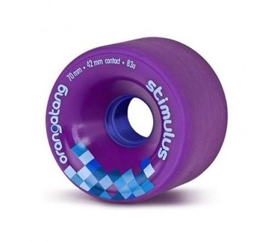 Orangatang Wheels Stimulus Purple 83A 70mm