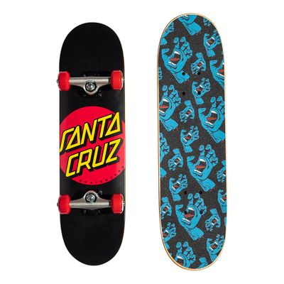 Santa Cruz Complete Classic Dot Super Micro Skateboard 7.25x27"