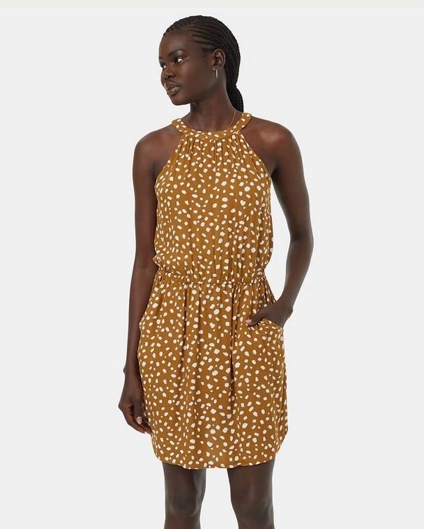 Tentree Women Driftwood Dress - Meteorite Blk