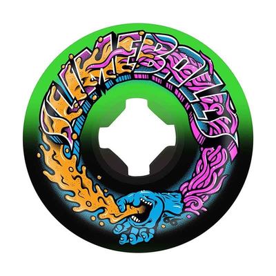 Slime Balls Wheels Greetings Speed Balls Grn/Blk 99A 56mm
