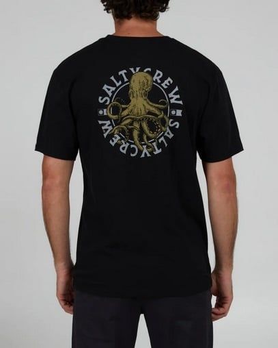 Salty Crew Men&#39;s Tentacles S/S Tee - Black