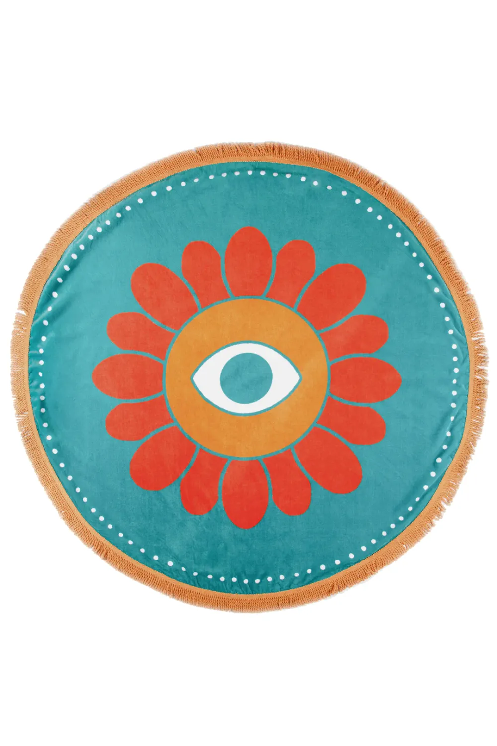 Tofino Towel Co.  - Flower Power Round Towel