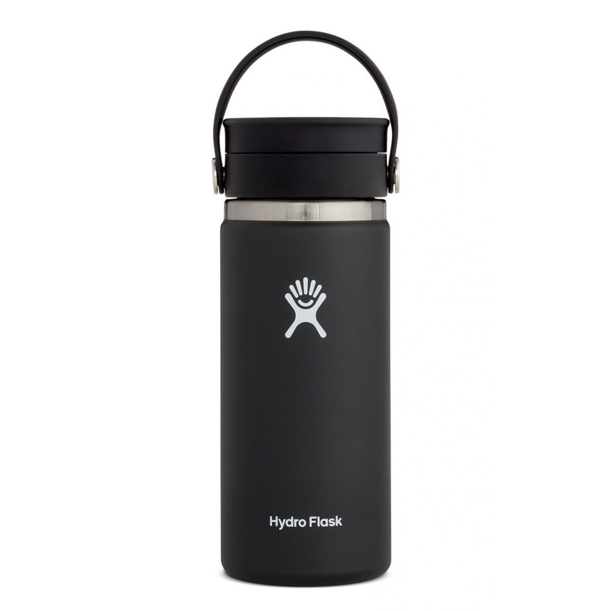 Hydro Flask 16 oz Wide Mouth Flex Sip Lid, Color: Black