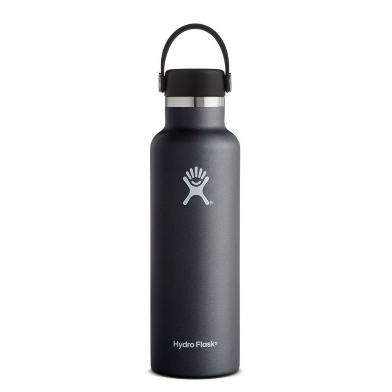 Hydro Flask 21 oz Standard Flex Cap Bottle, Color: Black