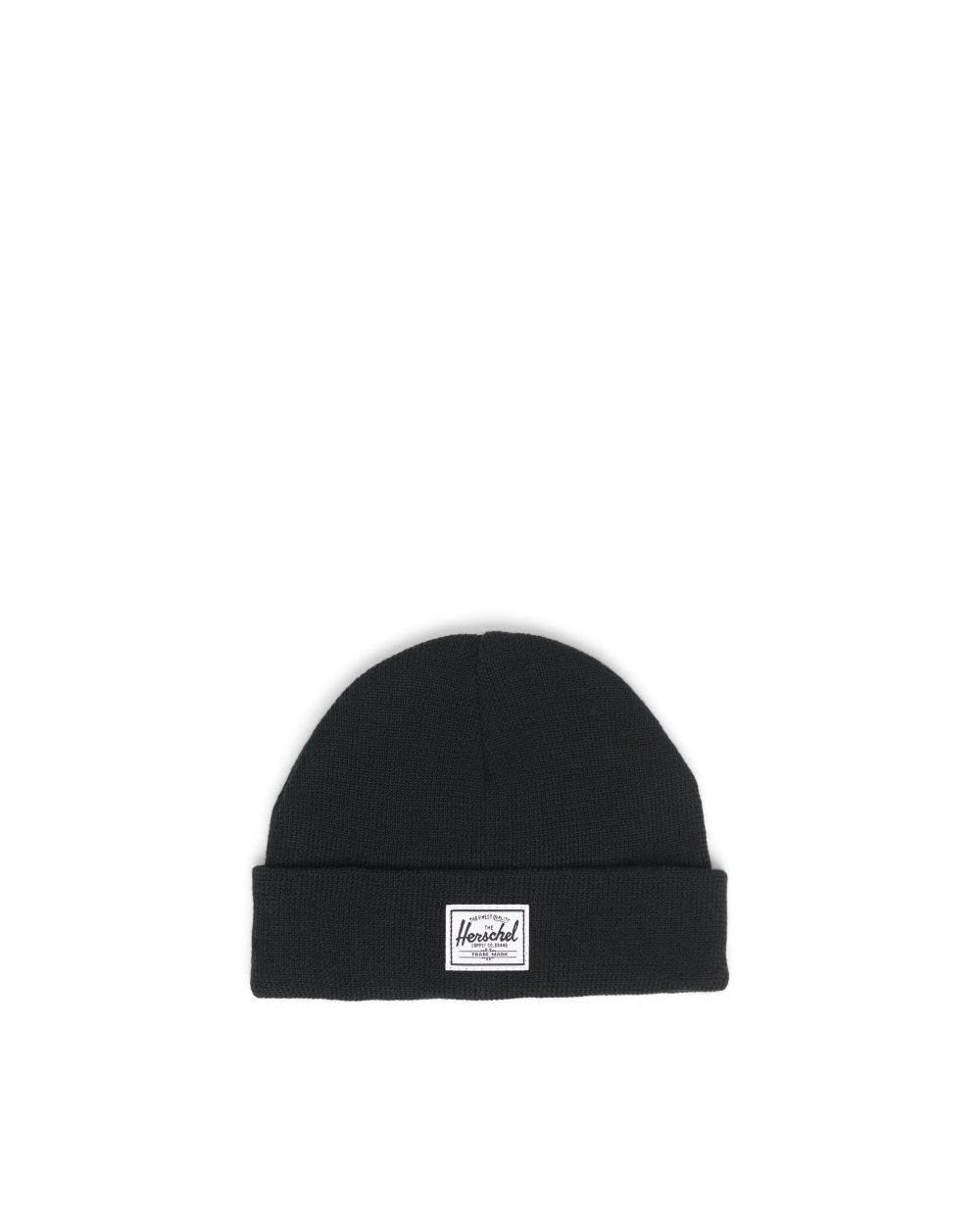 Herschel Elmer Baby Beanie, Color: Black, Size: 0-6 mnth
