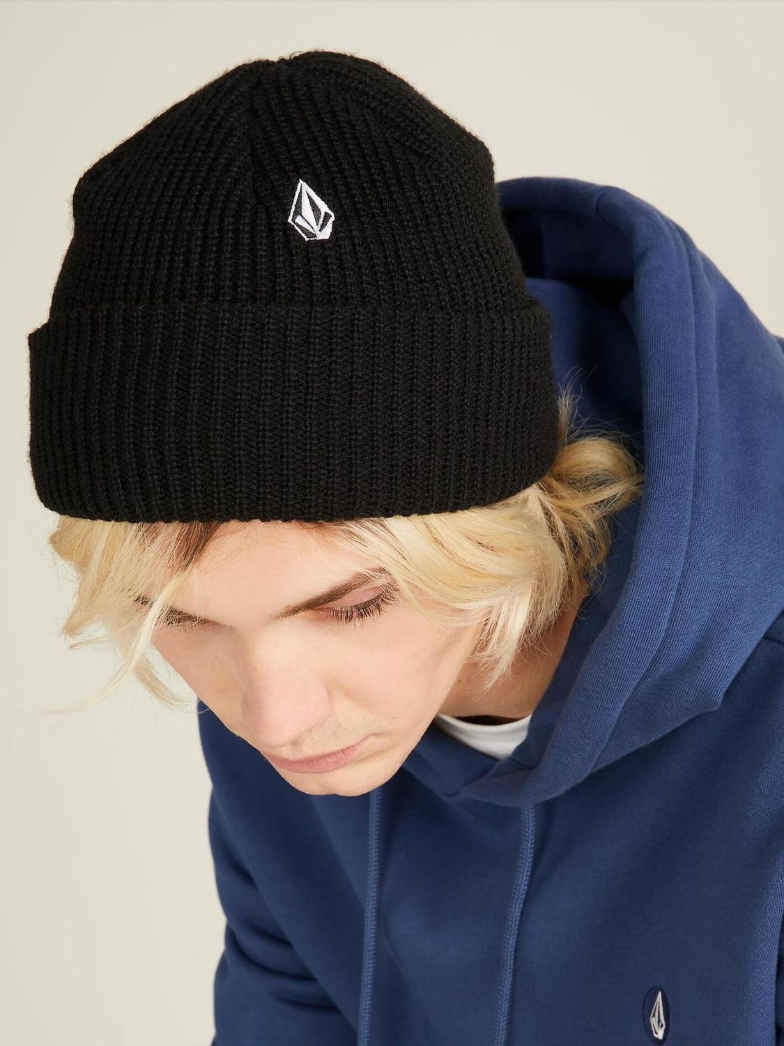 Volcom Full Stone Beanie, Color: BLK