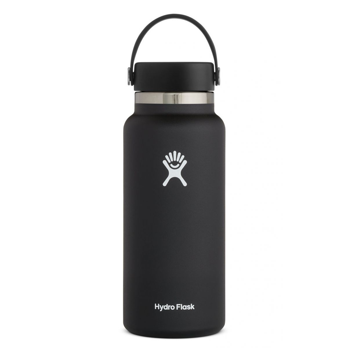 Hydroflask Wide Mouth Flex Lid 32oz Bottle, Color: Black