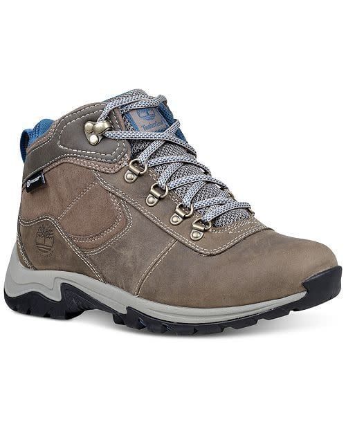 Timberland Women&#39;s Mt. Maddsen WPF  Hiking Boot, Color: Med Grey, Size: 6