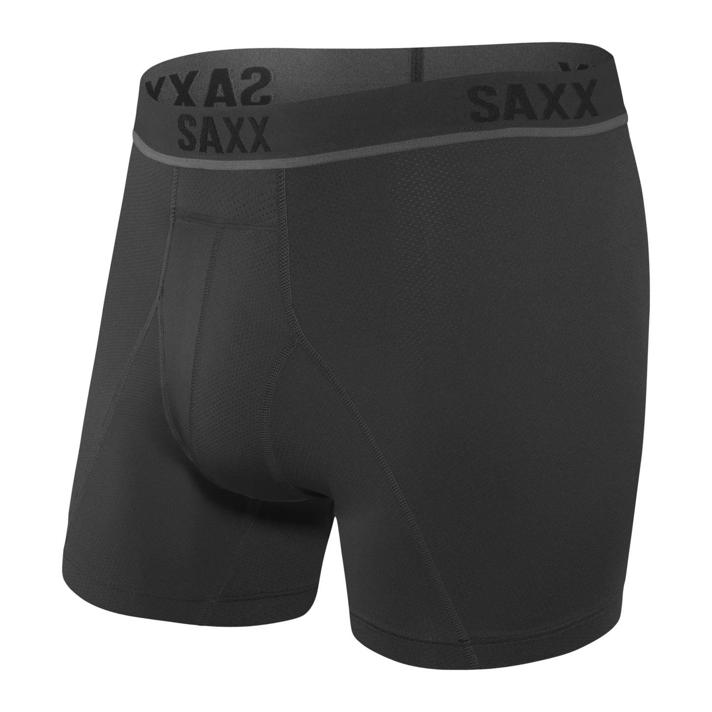 SAXX Kinetic L-C Boxer Brief, Color: Blackout, Size: XXL