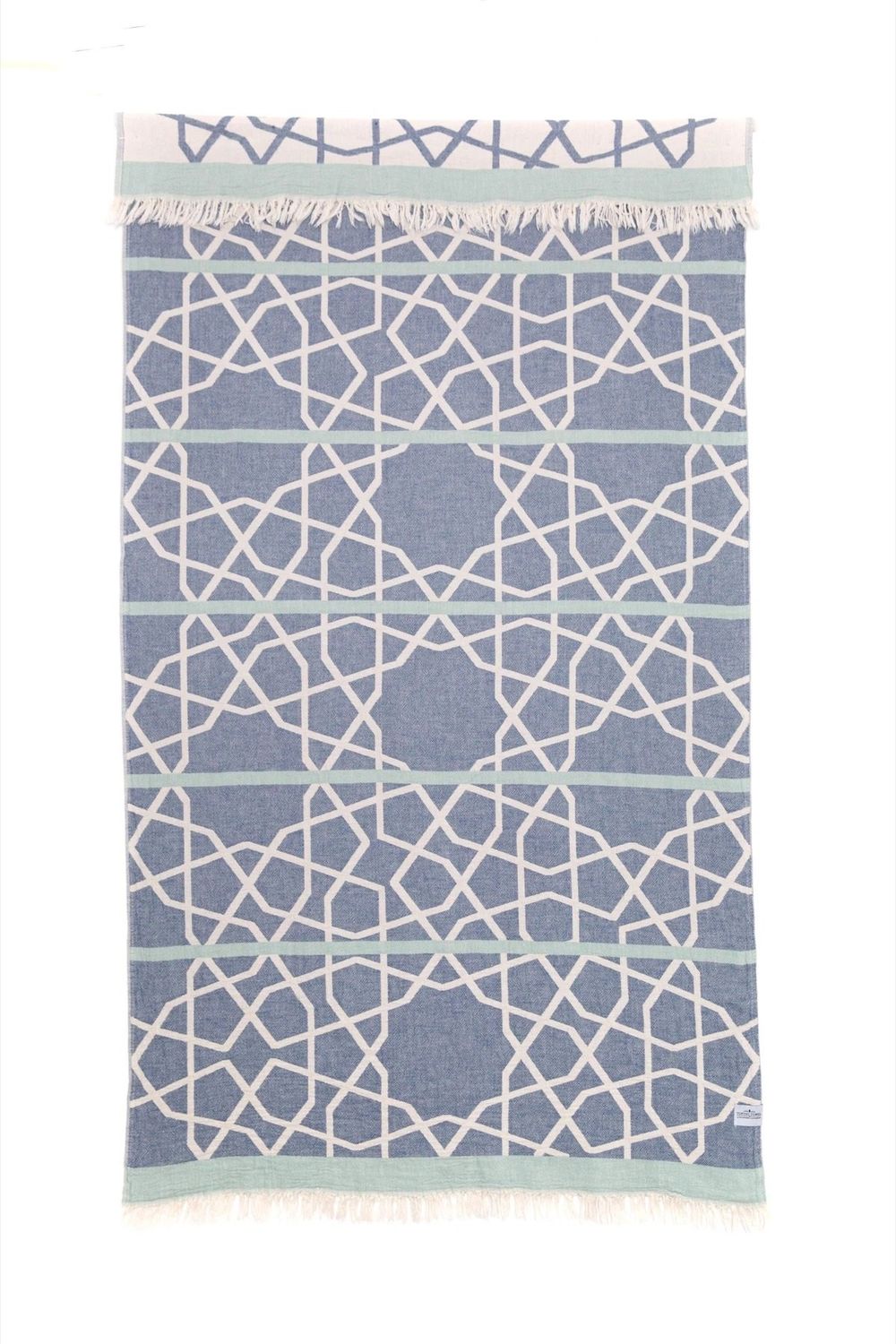 Saratoga Towel Series, Color: Sage Navy Mist