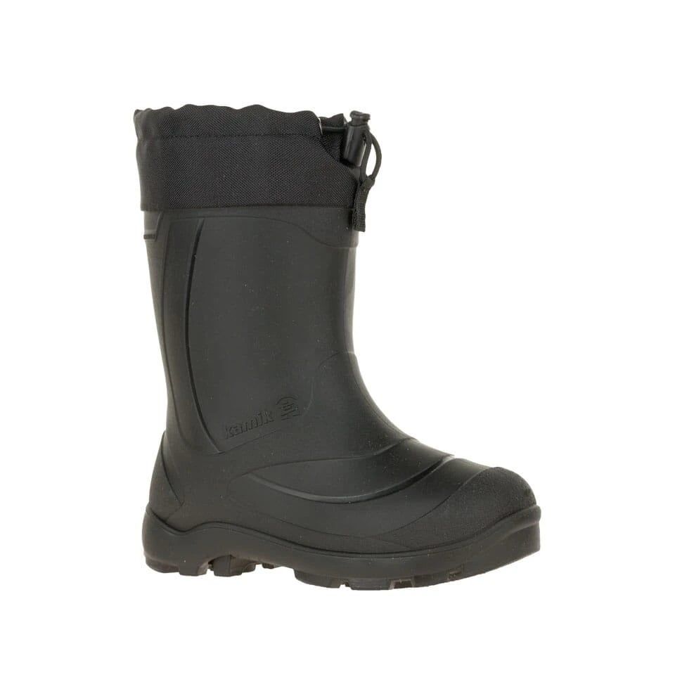 Kamik Kids Snobuster Boot, Color: Black, Size: 8