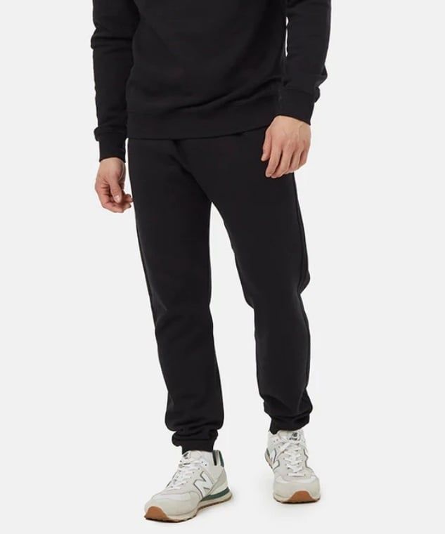 Tentree Men Atlas Sweatpant, Color: Meteorite Black, Size: S