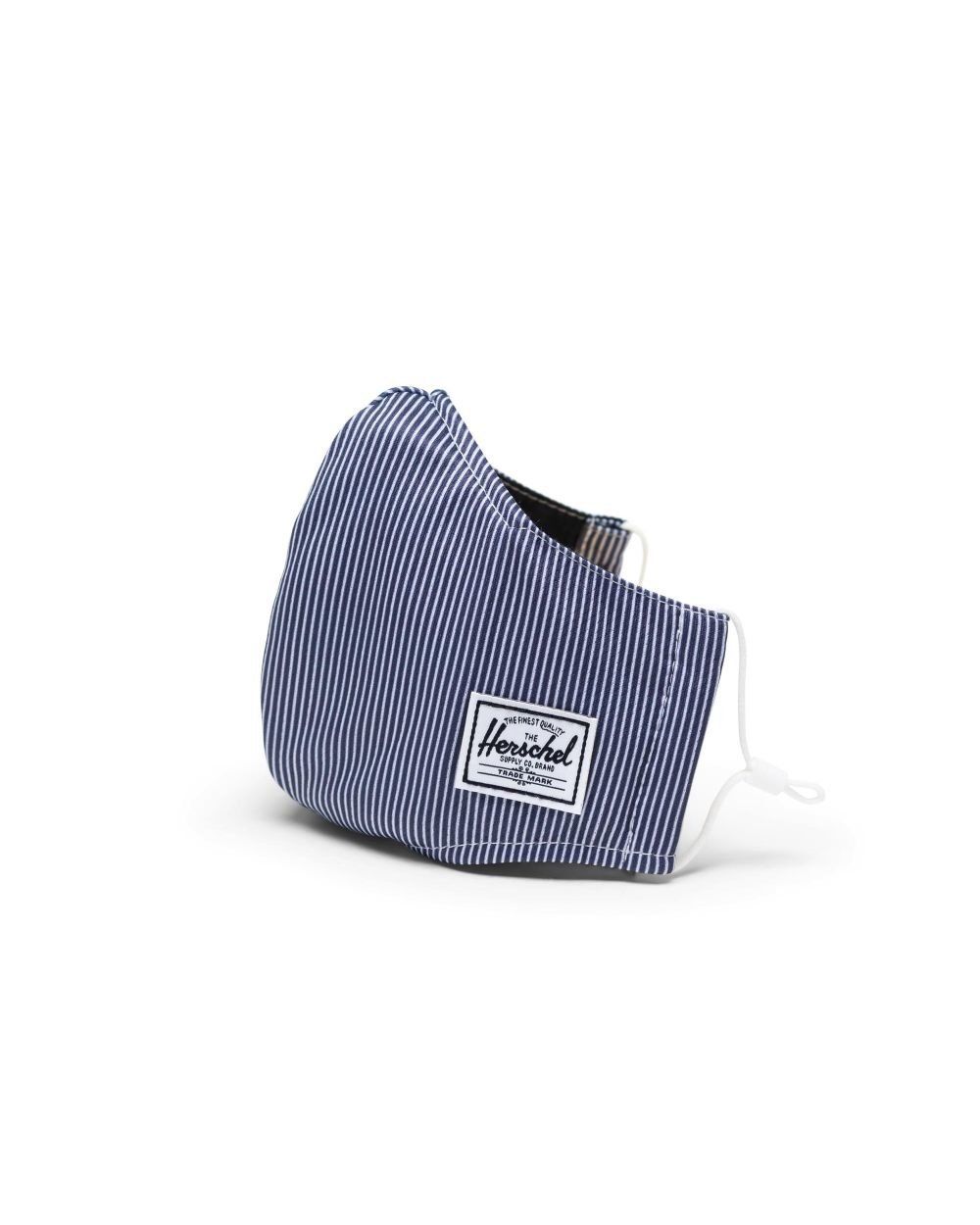 Herschel Classic Face Mask, Color: Peacoat Stripe