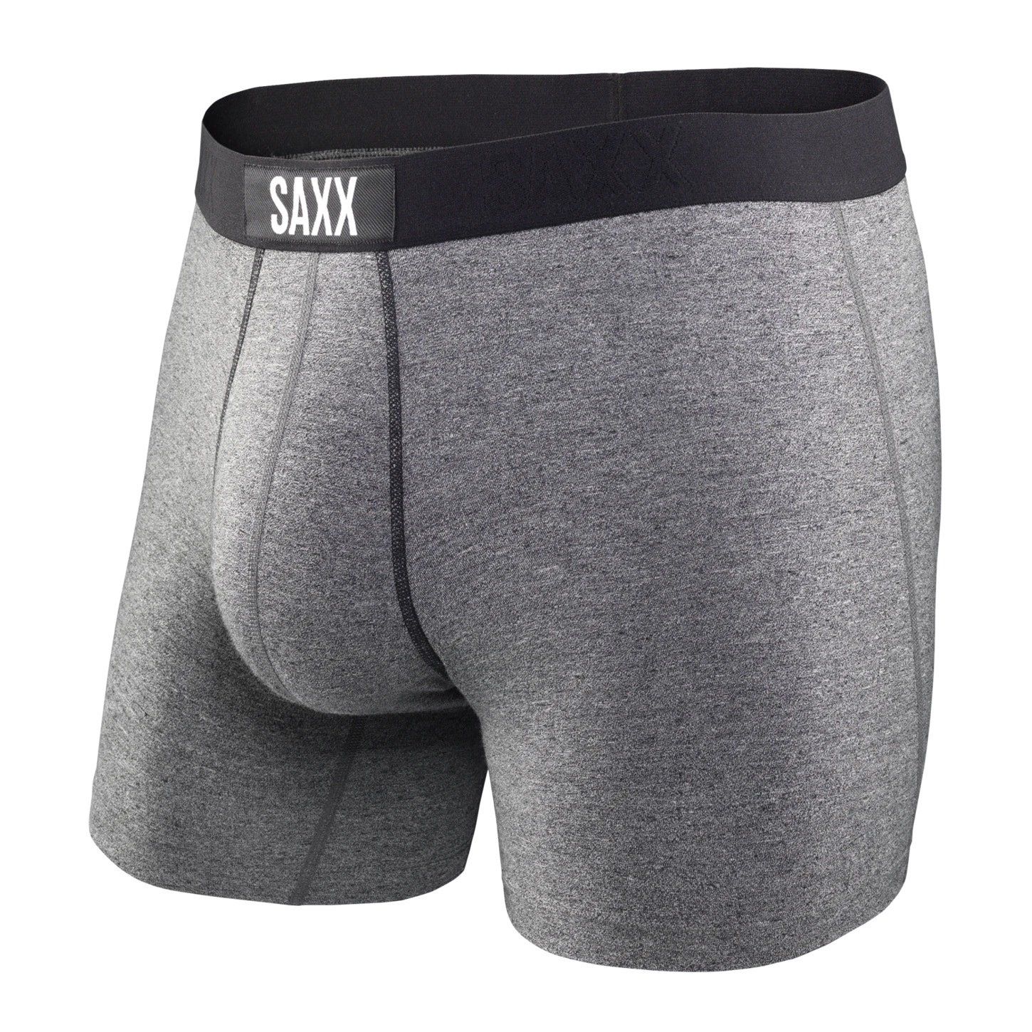 SAXX Vibe Boxer Brief, Color: Salt &amp; Pepper, Size: Small