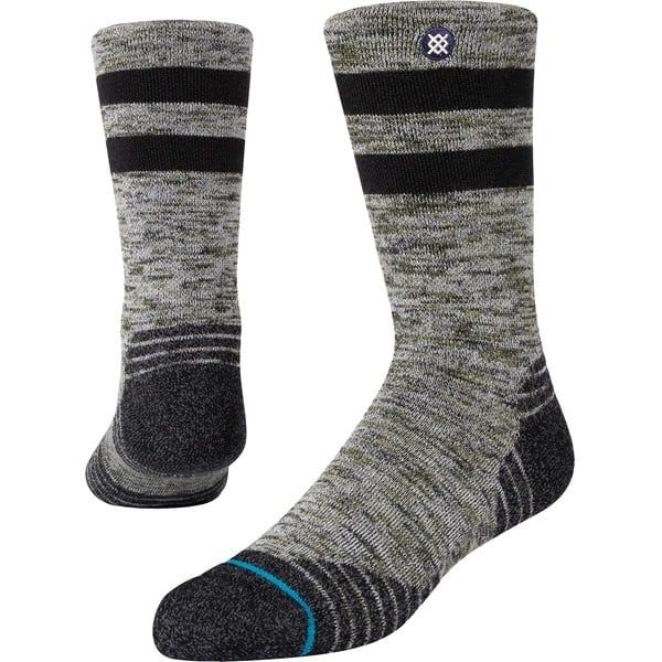 Stance Socks Adventure STP Camper, Color: Olive, Size: M (6-8.5)