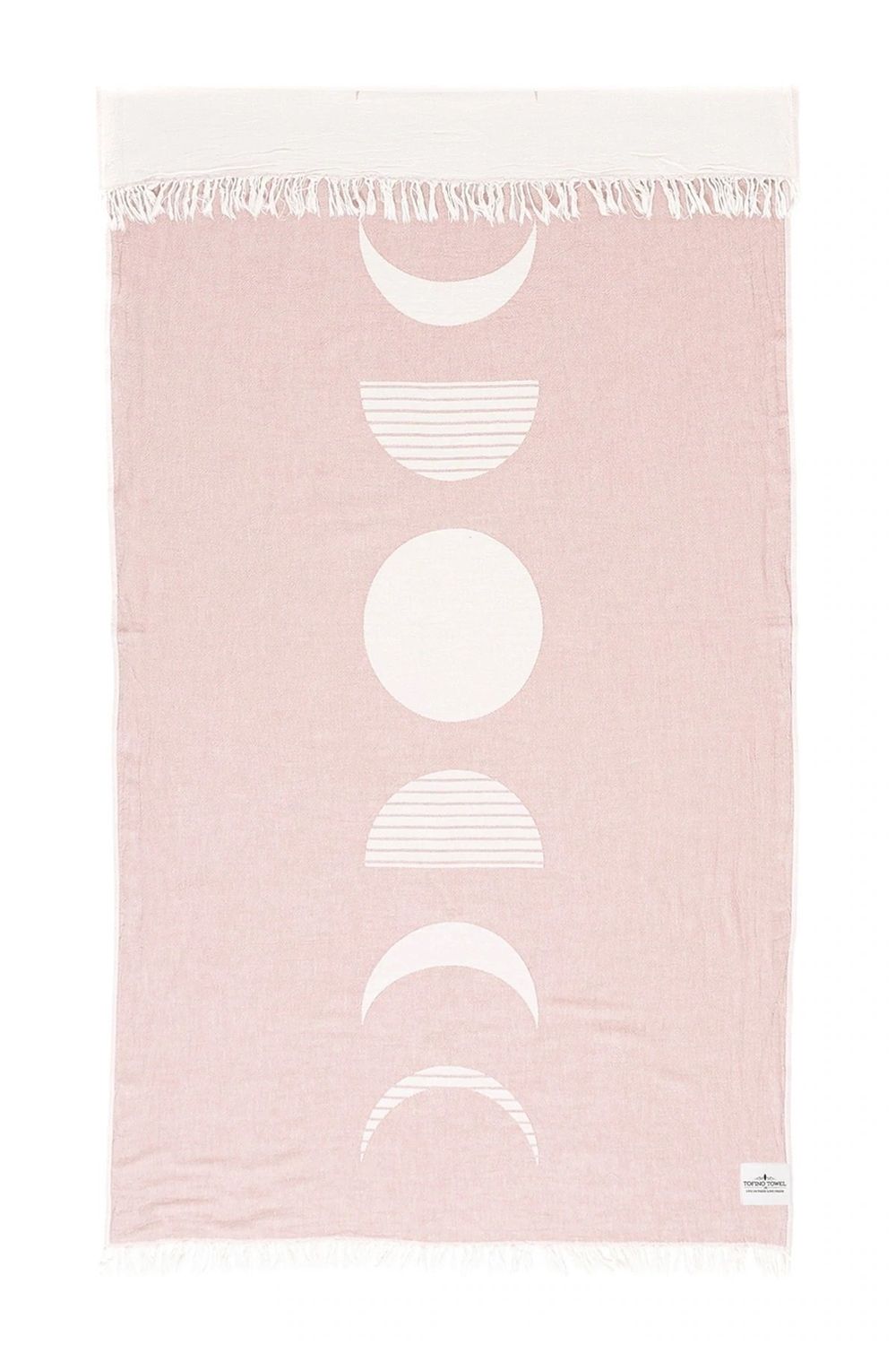 Tofino Towel -The Moonphase Towel, Color: Rosewood