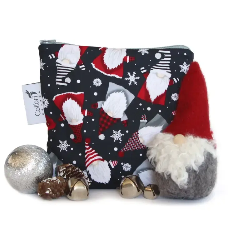 Colibri Christmas Large Snack Bags, Color: Night Gnome