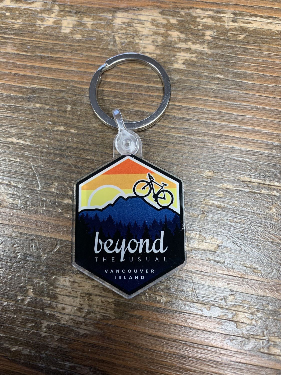 BTU Key Chains 1.5&quot;x 2&quot;, Color: Bike