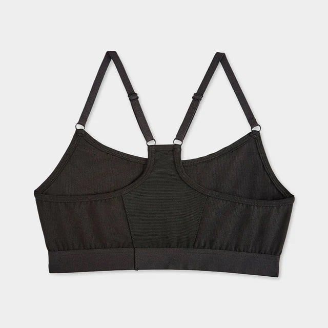 Tilley Women&#39;s Airflo Mesh Crop Bralette, Color: Black, Size: S