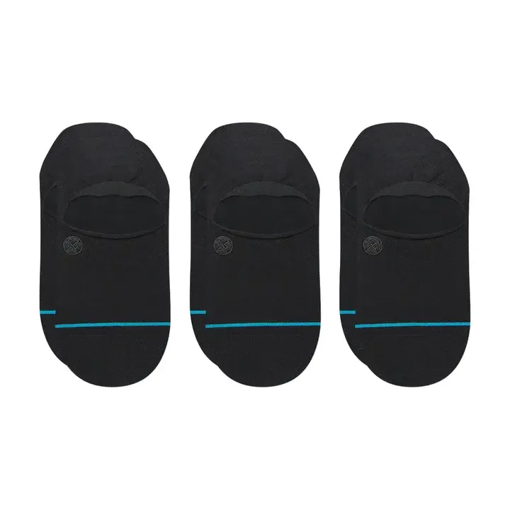 Stance STP Icon No Show 3pk, Color: Black, Size: S (M 3- 5.5)