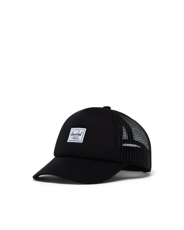 Herschel Toddler Whaler Mesh Cap 2-4 yr, Color: Black