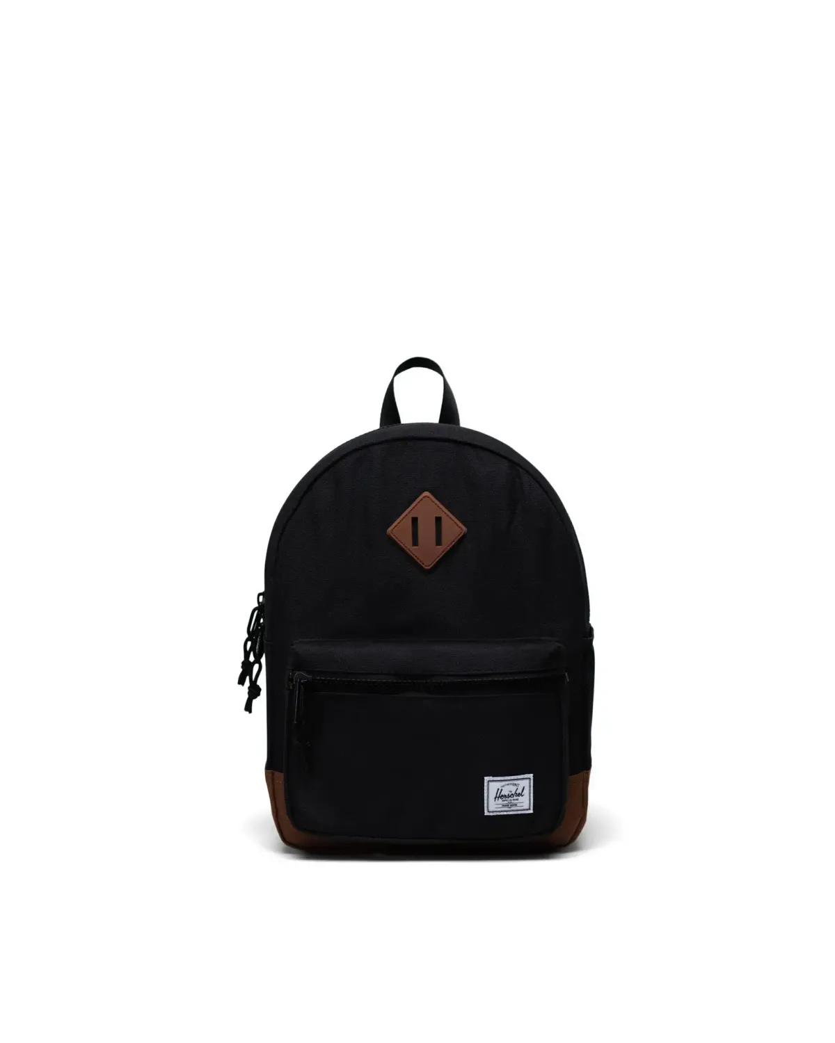 Herschel Heritage Kids Backpack, Color: Black Saddle Brown