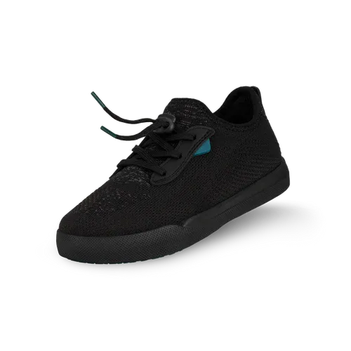 Vessi Junior Weekend Sneaker - Black on Black