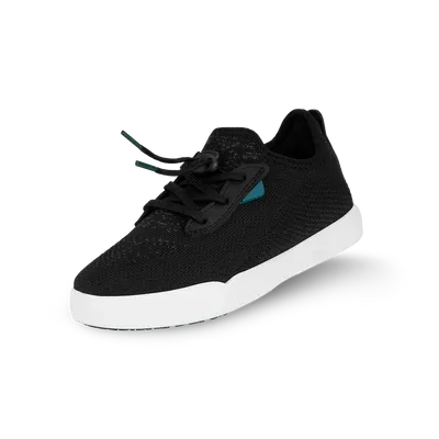 Vessi Kids Weekend Sneaker - Asphalt Black