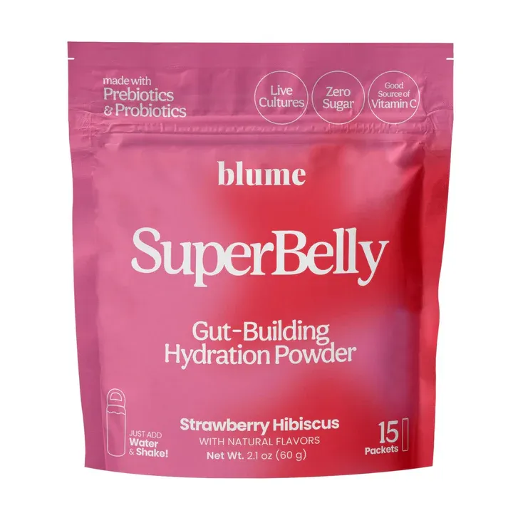 Blume Superbelly Hydration &amp; Gut Mix Strawberry Hibiscus