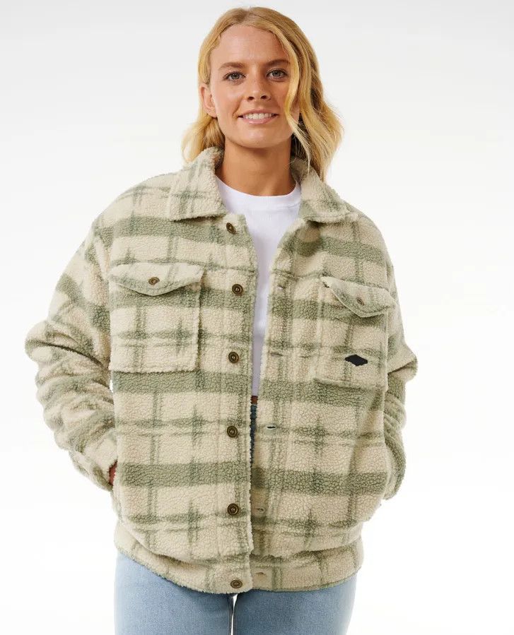 Ripcurl Womens Sunrise Session Sherpa Jacket