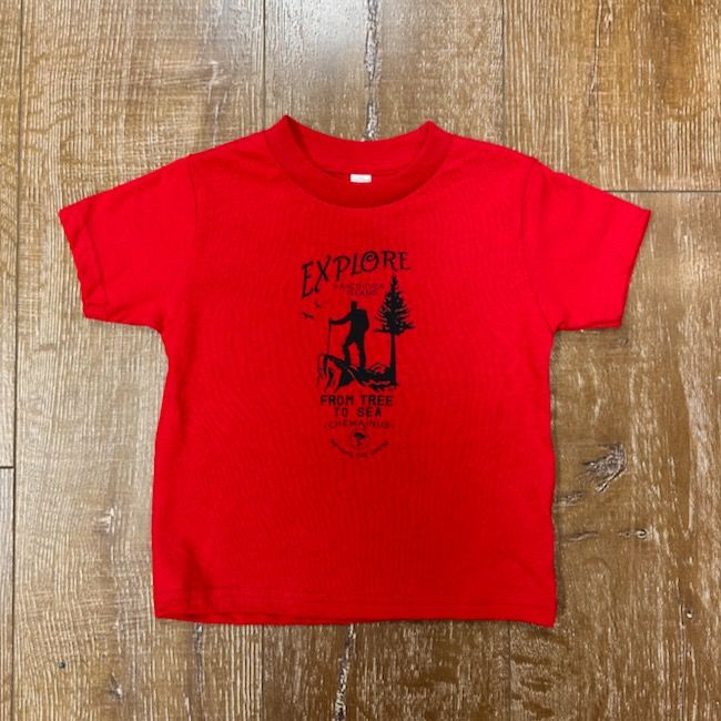 BTU Toddler Explore Tee - Red