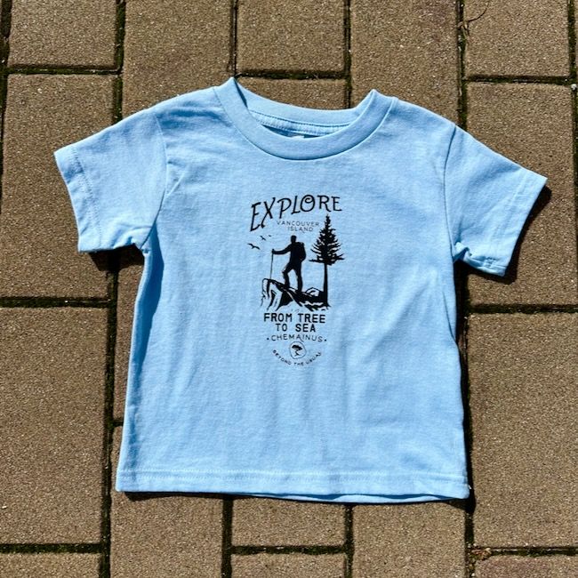 BTU Toddler Explore Tee - Light Blue