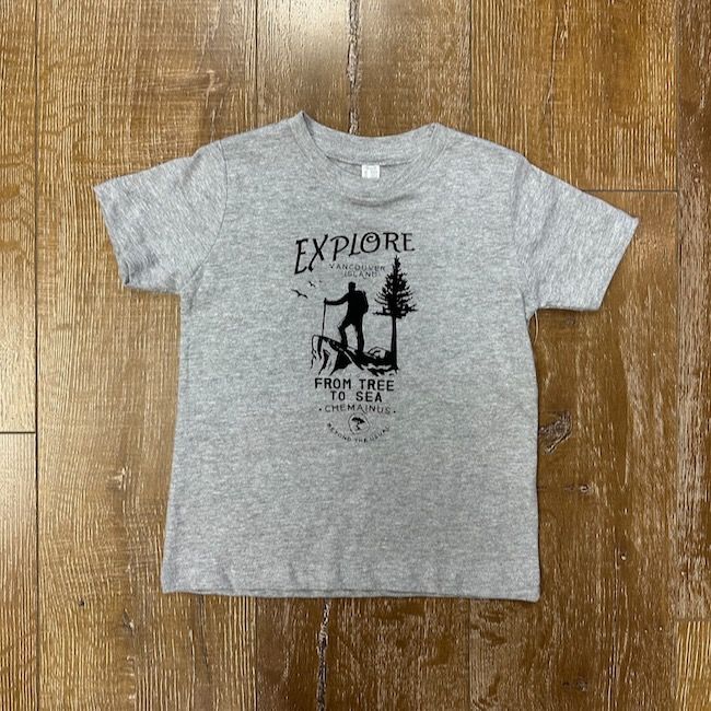 BTU Toddler Explore Tee - Htr Grey