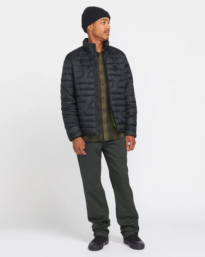 Volcom Men Weestone Puff Jacket - Black
