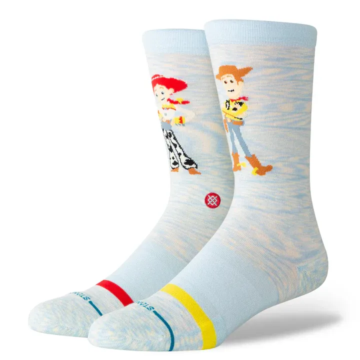 Stance Socks FTPA Best Friends Crew LightBlue