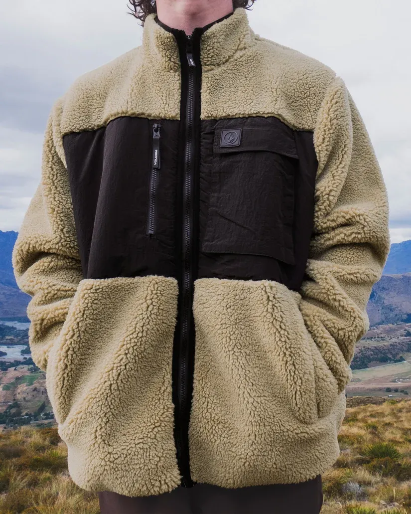 Volcom Mens Storm Stone Zip - DKA