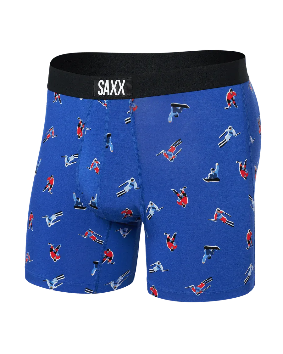 SAXX Vibe Boxer Brief - Winter Action Sp Blue