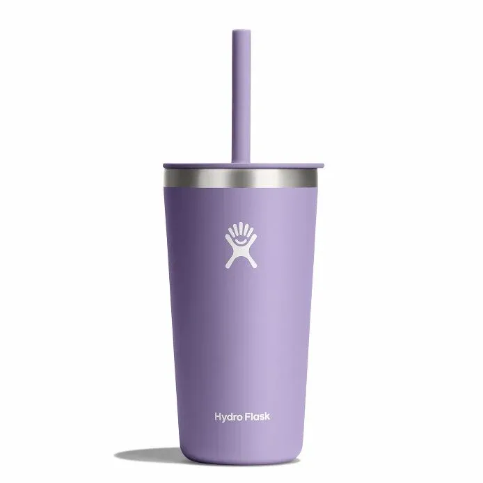 Hydroflask 20 oz All Around Tumbler Straw Lid, Color: Moonshadow