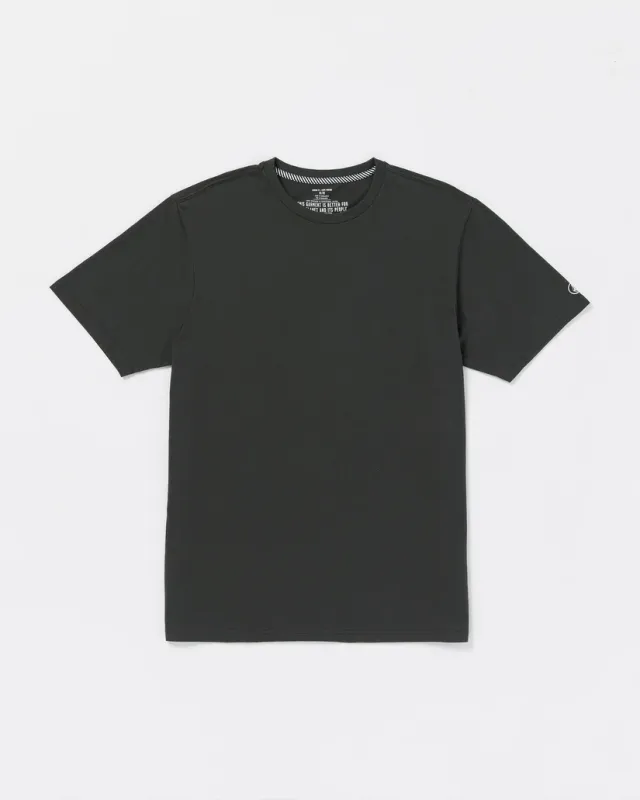 Volcom Men Solid S/S Tee - STH