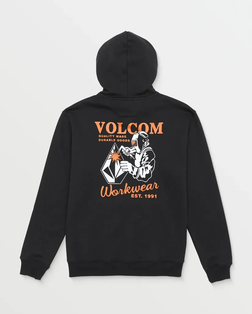 Volcom Men Welder Zip Hood - BLK