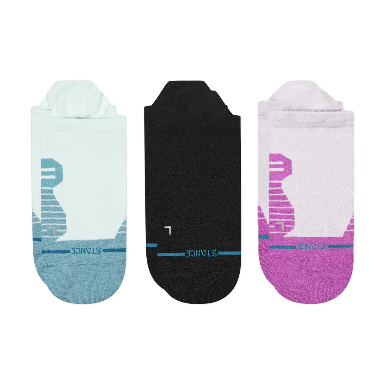 Stance Socks Women Run Fushion 3pk Multi