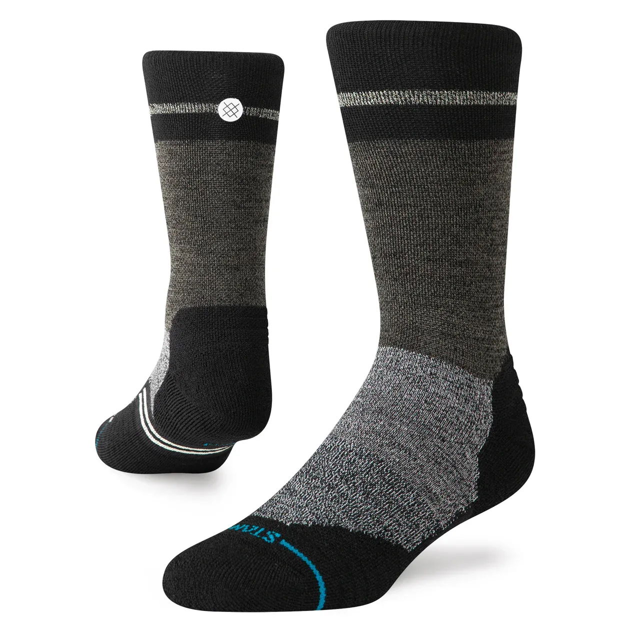 Stance Socks ATHL Mid Wool Crew - Trenton BLK