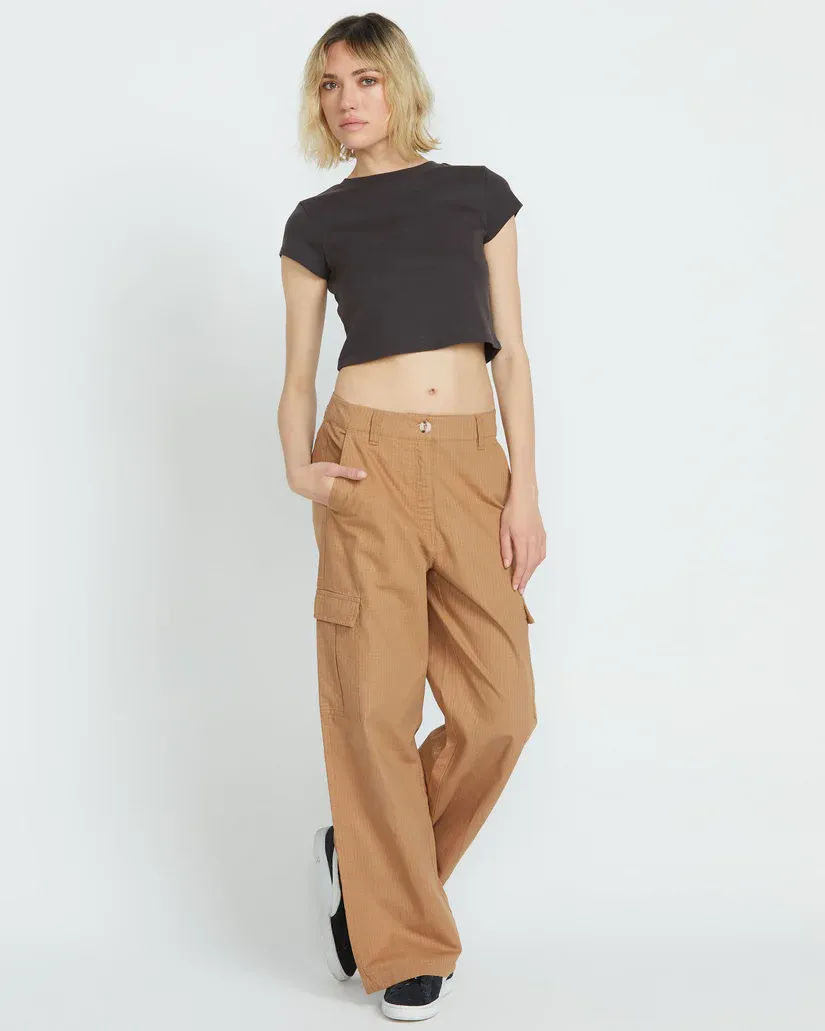 Volcom Womens Cargstone Pant - MOC
