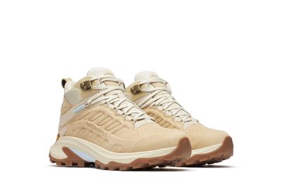 Merrell Women Moab Speed 2 Mid Lthr WP - Latte