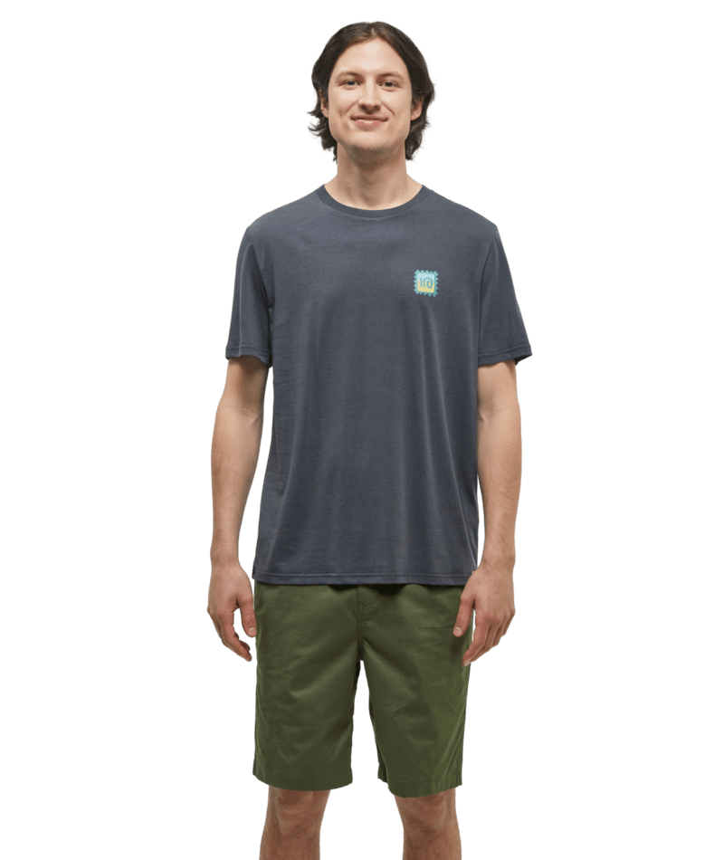 Tentree Men Emerald Edge Tee - Graphite Sagebrush