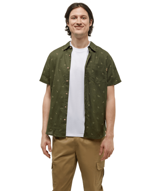 Tentree M Mancos Shortsleeve -Deep Olive