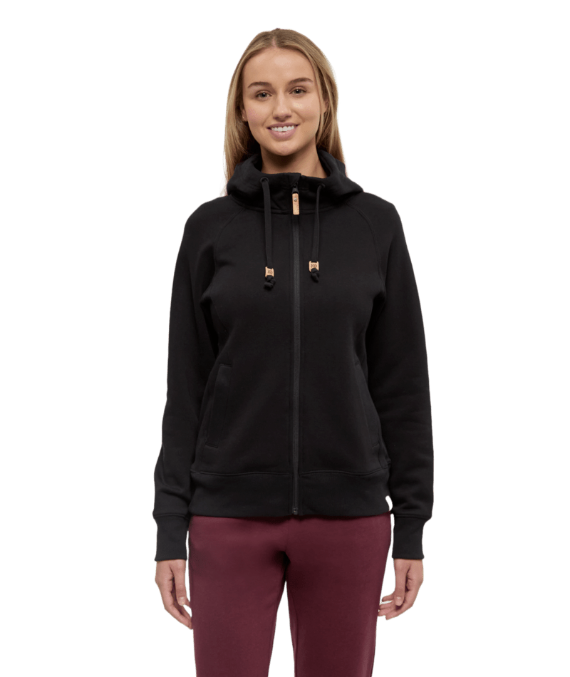 Tentree W Elm Zip Hoodie - Meteorite
