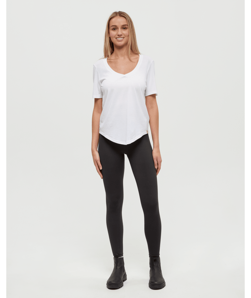 Tentree Women Brackley Tee - White