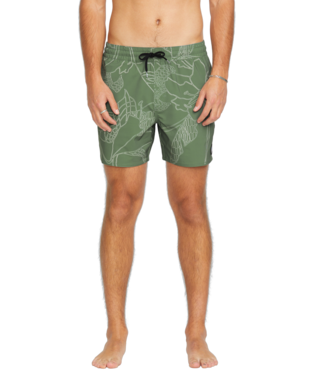 Volcom Men&#39;s Lido Print Trunk 16&quot; - LTO