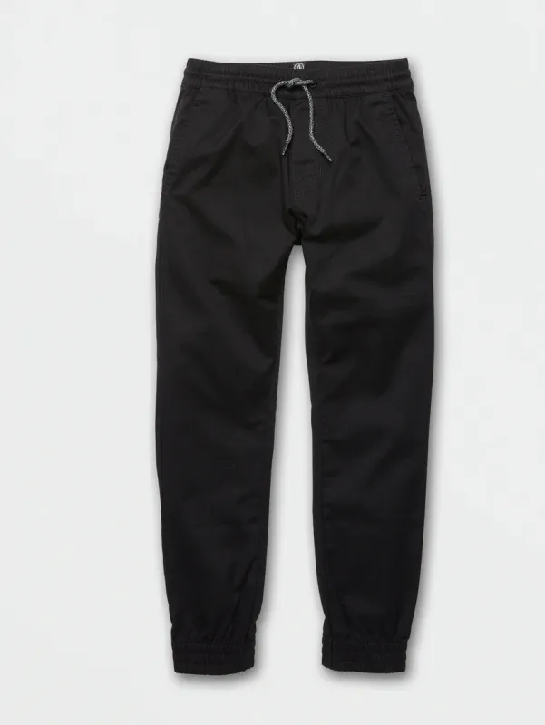 Volcom Youth Frickin Slim Jogger - BLK